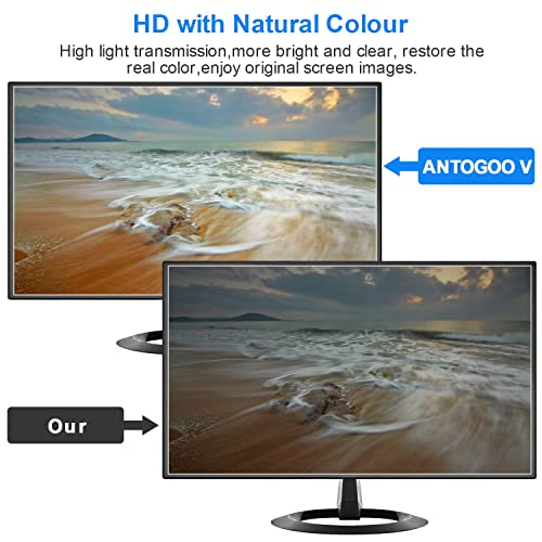 2 Pack 27 Inch Anti Glare Computer Screen Cover, For 27 Inch Lg/Sceptre/Hp/Samsung/Msi/Asus/Aoc/Dell/Philips/Viewsonic With 16:9 Aspect Ratio Widescreen Monitor, Eye Protection Matte Anti Glare Film #TOP6