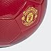 adidas English Premiership Manchester United FC Soccer Ball, Red, 5