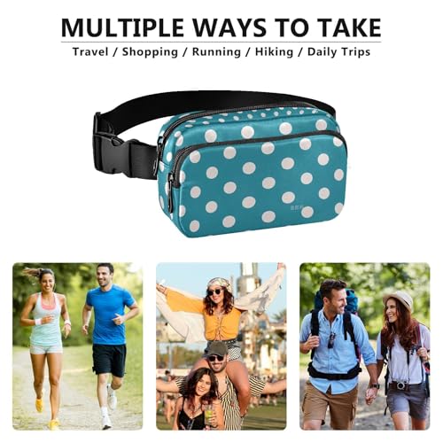 Stylische Bauchtasche für Damen und Herren, Cartoon-Design, mit verstellbarem Gurt, für Radfahren, Wandern, Fitnessstudio