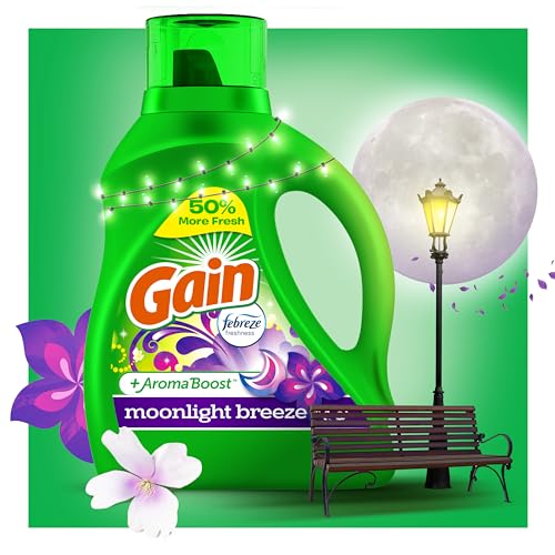 Gain-Aroma-Boost-Laundry-Detergent-Liquid-Soap-Moonlight-Breeze-Scent-45-Loads-65-Fl-Oz-Pack-of-2-He-Compatible-Gain-Laundry-Detergent-Liquid-Laundry-Detergent