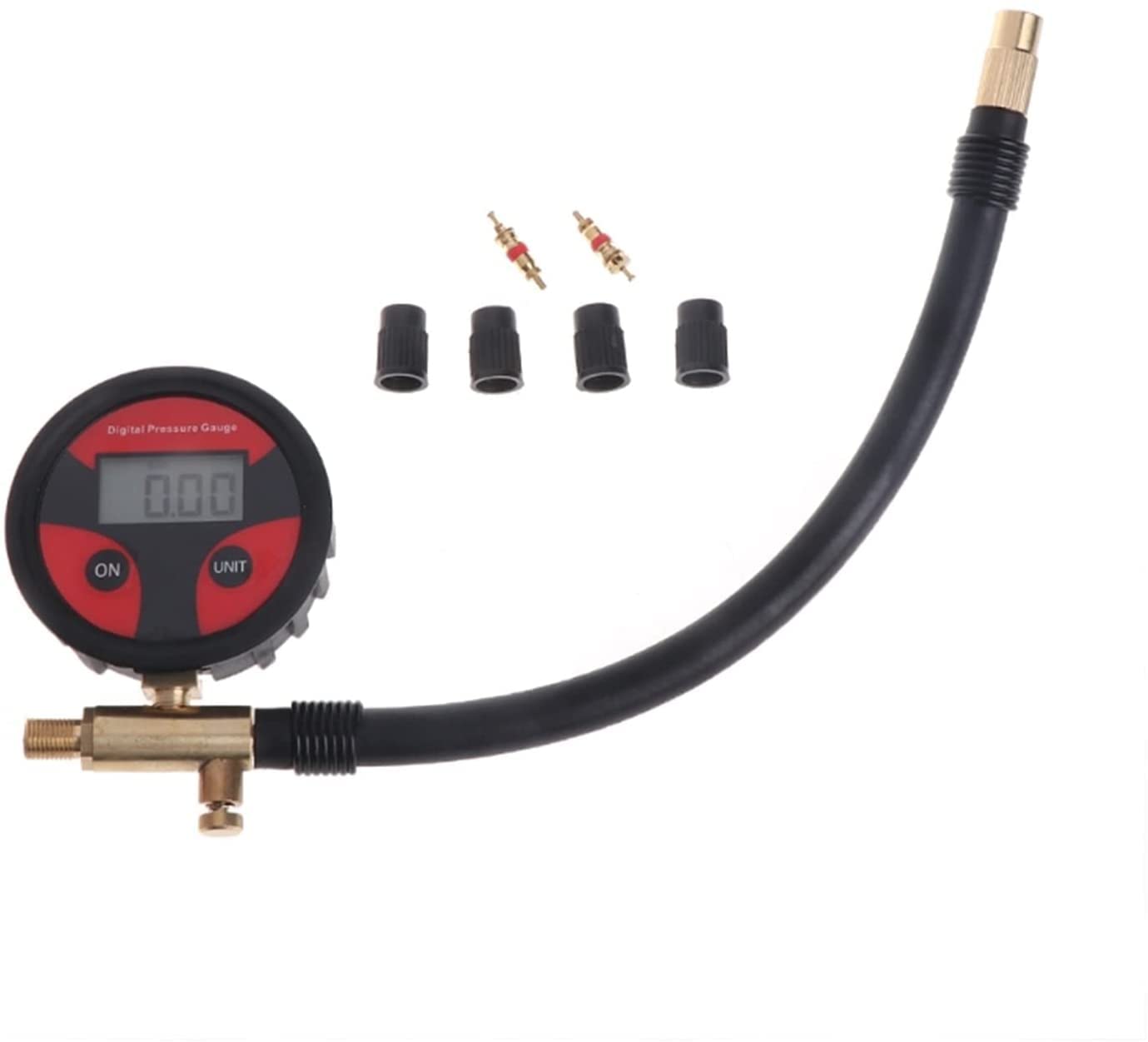 0-200PSI Manometro Digitale per Pneumatici Manometro LCD per Auto Moto