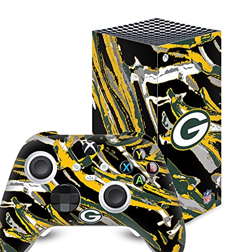 Autocollant Xbox Series X NFL Green Bay Packers pour personnaliser votre salon gaming