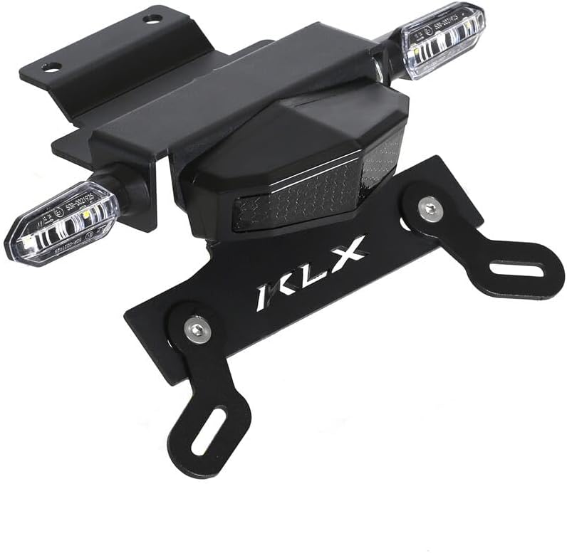 KLX230 Tail Tidy Fender Eliminator Kit for KLX230 KLX230R KLX230SM KLX230SE KLX230S 2020-2024 with Brake Tail Light LED Indicator Turn Signal Blinker (Smoke)