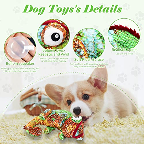 Image of Fuufome Squeaky Plush Dog Toys for Small, Medium, Large Breeds