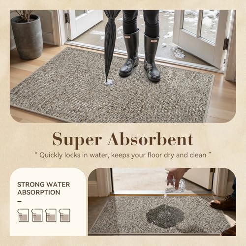 17"x30" MontVoo Indoor Entryway Door Mat (2 colors) $9.99, More - image 5