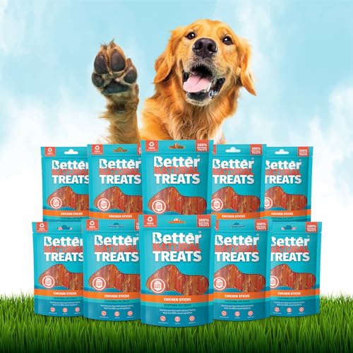 Better Natural Chicken Sticks, Natural Treats for Dogs Chews made with 100% Real Chicken Breast, Low in Fat with High Protein - Image 2