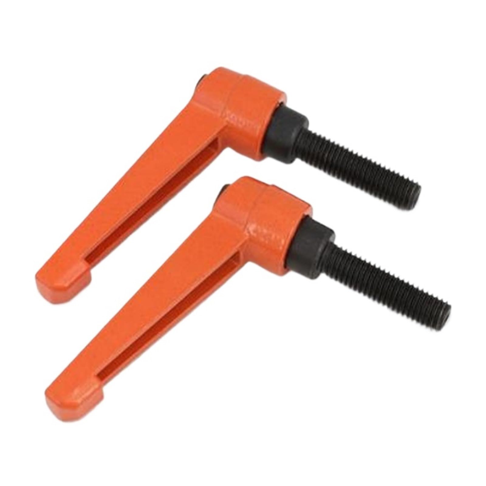 Dźwignia uchwytu zaciskowego Regulowane pokrętło blokujące M4-M16 | Pomarańczowy ergonomiczny uchwyt z bezpiecznym mechanizmem blokującym do maszyn(Screw M8x50mm)
