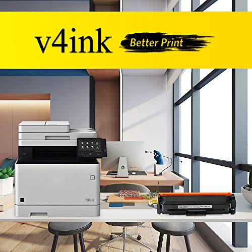 V4INK Compatible Toner Cartridge Replacement for Canon 046 046H CRG-046 Black Cyan Magenta Yellow Toner High Yield Set for Canon ImageClass mf733cdw mf731cdw mf735cdw lbp654cdw MF735Cdw Printer - Thumbnail 3