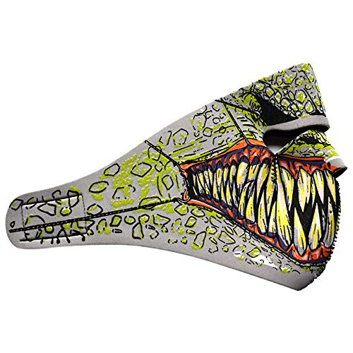 Andoer Máscara facial para ciclismo ao ar livre meia máscara facial respirável abafador para a boca