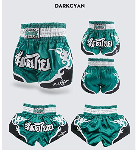 Fluory Muay Thai Fight Shorts,Mma Shorts Clothing Training Cage Fighting Grappling Martial Arts Kickboxing Shorts Clothing #TOP1