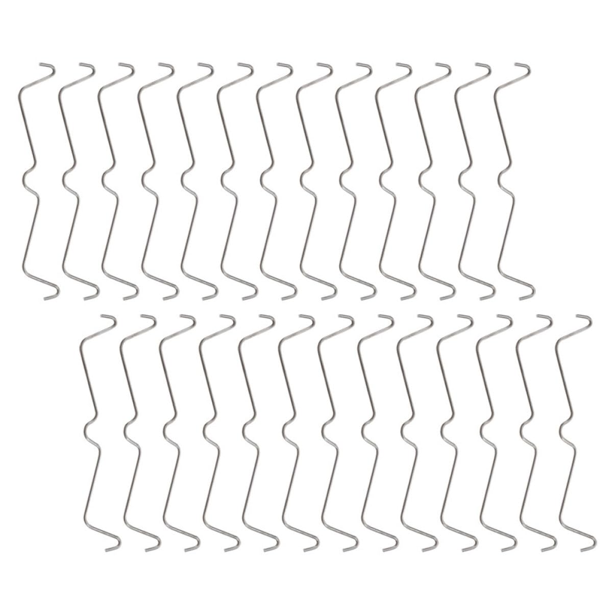 MUCKLILY Pegboard Hooks Peg Locks 60pcs Stainless Steel Hooks for Garage Accessories