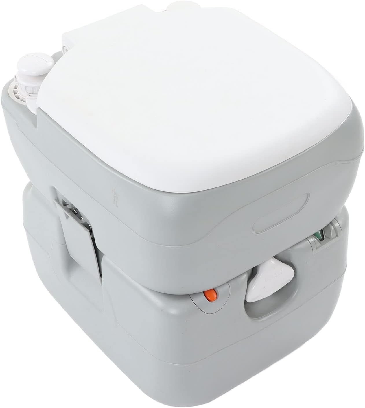 Cómoda para Interiores y Exteriores, Inodoro Portátil, Tanque de 5 Galones, a Prueba de Fugas, Desodorización, Casete, Inodoro para Viajes, Campamentos, Vehículos Recreativos