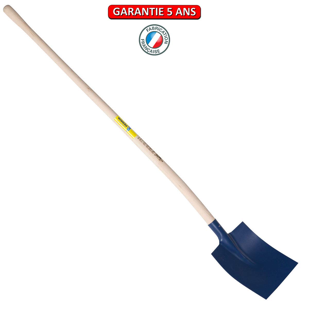Outils Perrin Pelle Angers Emmanché Cintré 135, 23cm Largeur