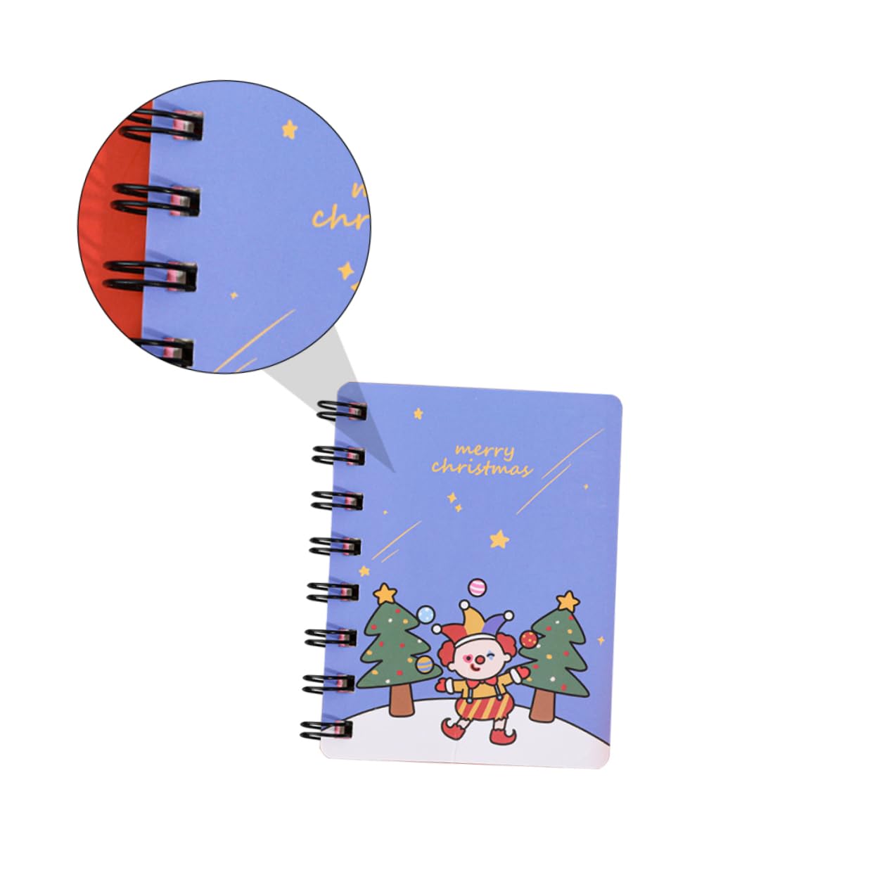 Lurrose 18 Stück Weihnachts Spiralbuch Notizbücher Für Kinder Studenten Notizbuch Zubehör Bindungs Spiral Notizbücher Spiral Spiral Notizbuch Tragbare Spulen Notizblöcke Liniertes