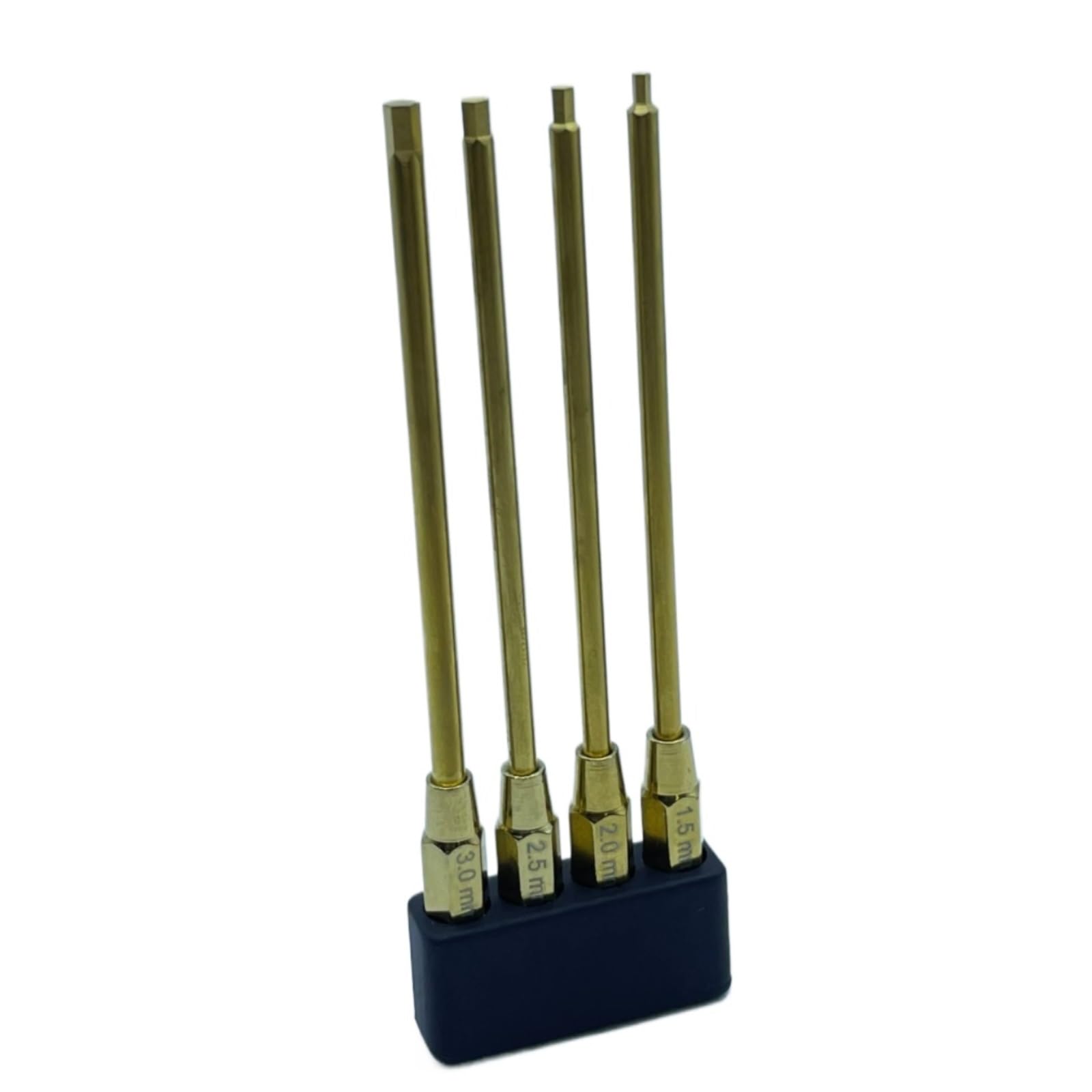Piezas Mejora Modelos RC para Coche RC Modelo 4 Uds Juego Destornilladores Llave Hexagonal Titanio 1,5/2/2,5/3Mm para Mini Herramientas Manuales Kit Reparación Eléctrica Piezas Mejora