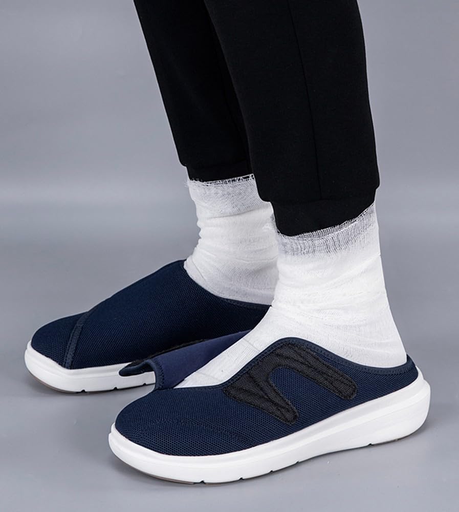 Eagsouni Pantuflas Diabéticos Mujer Hombre Extra Anchos