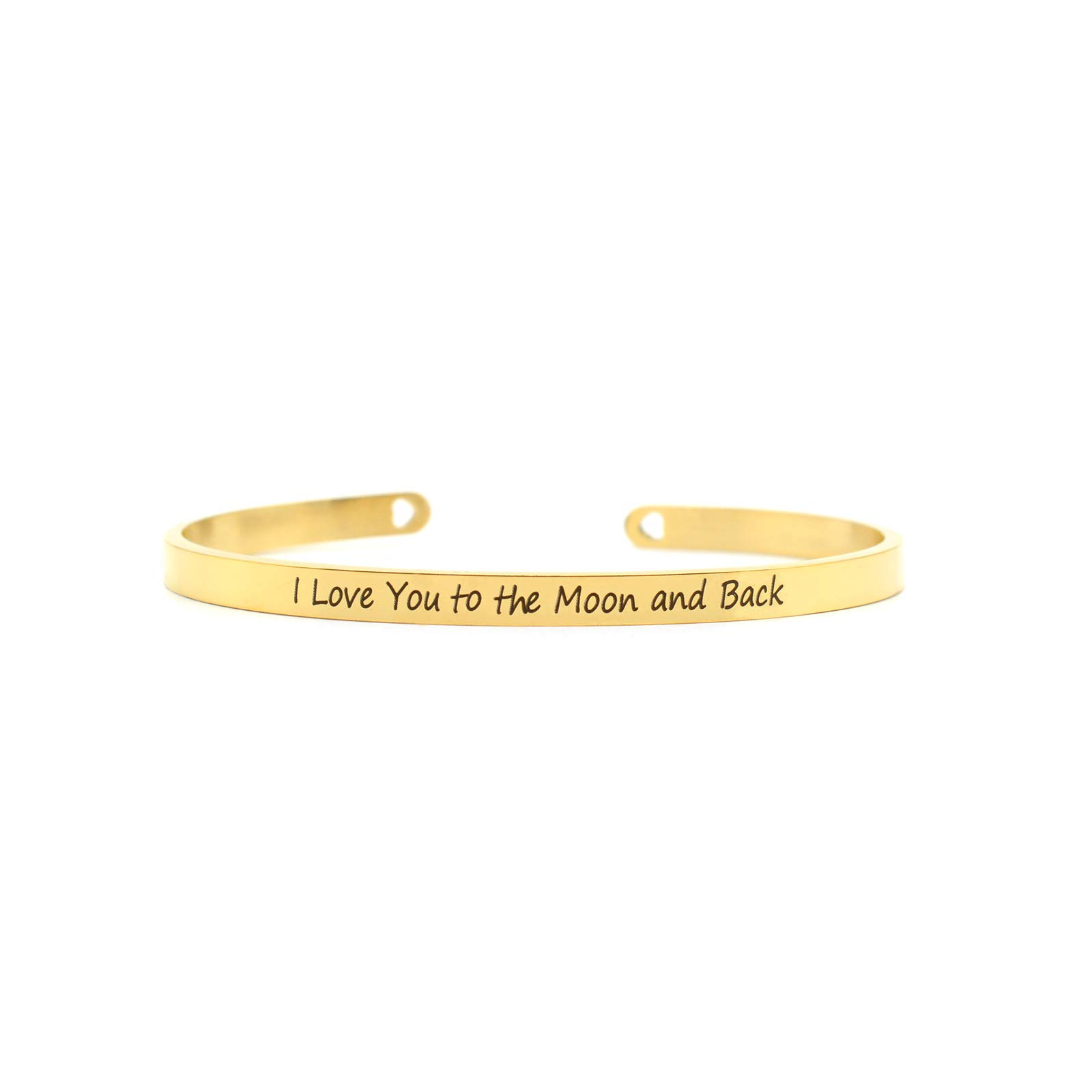 Joker & Witch Women I Love You To The Moon And Back Gold Mantra Bands (B07W8YJZW4) Amazon Price History, Amazon Price Tracker