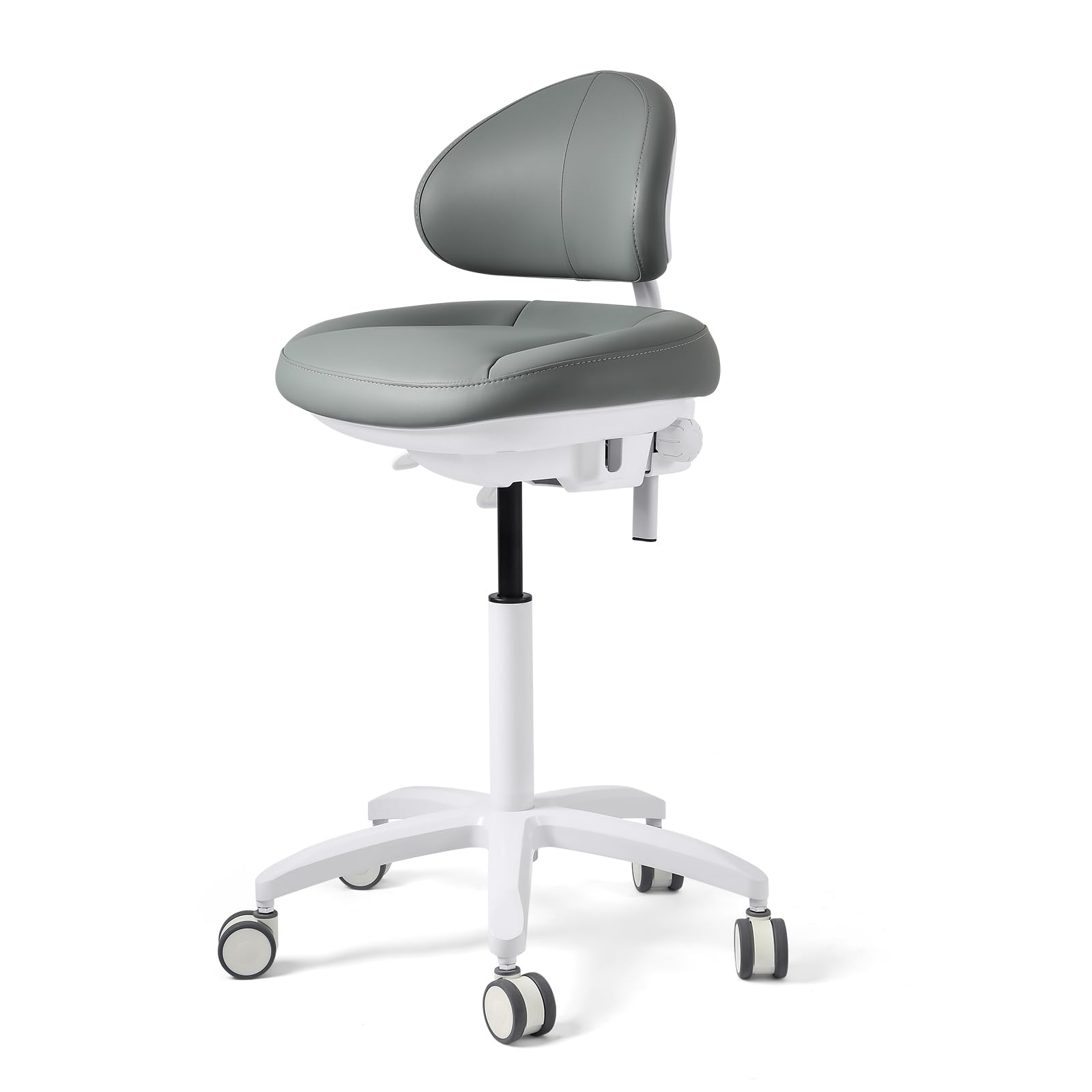 JMU Dental Chair with Back Rest for Medical Clinic Lab, Gray