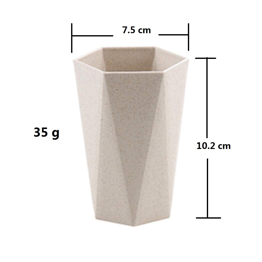 4 Pcs Bicchiere Per Spazzolini Tazza Di Spazzolino Da Denti Plastica