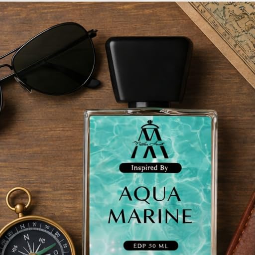 Image of Mother Heart Inspired by Aqua Marine Eau De Parfum for Men, Woody Aromatic Fragrance, 50ML
