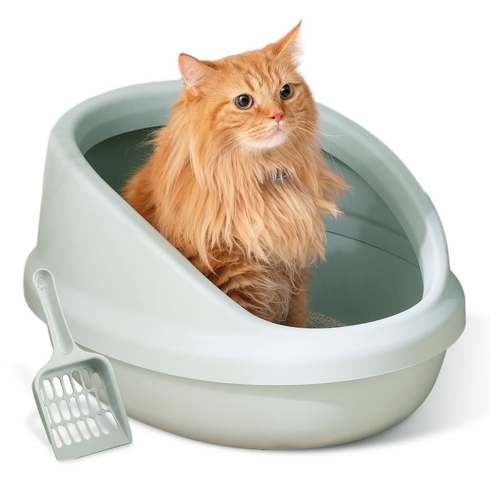 Amazon | アイリスオーヤマ 猫 トイレ シンプル ハーフカバー P