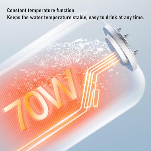 Hervidor eléctrico portátil mini de acero inoxidable 304 500ml miniatura 6