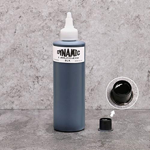 La Mejor Selección de Tintes profesionales - los mas comprados. 30 Tinta para Tatuajes de 240 Ml, Planta Pura Refinada, Colores Saturados, Coloración Rápida, Efecto Duradero, No Tóxico, Grado Profesional, para Arte Corporal (Negro)