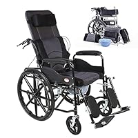 UDKAEYT リクライニング 車椅子 折りたたみ 軽量 コンパクト介助介護用品 Amazon | UDKAEYT 車椅子 リクライニング 折りたたみ 軽量