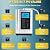 GLBMXDD Alkaline Hydrogen-Rich Water Machine, PH 3.5-10.5, Smart Electrolyzed Ionized Water Machine, Up to -500mV ORP, 7 Water Settings, 8000L Per Filter, Auto-Clean White