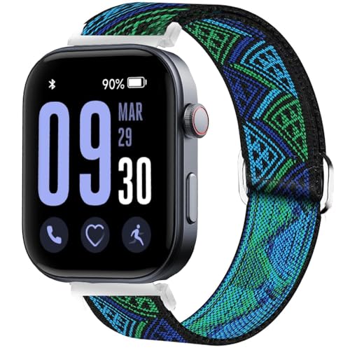 Correa ajustable de nylon 22mm para smartwatch miniatura 1