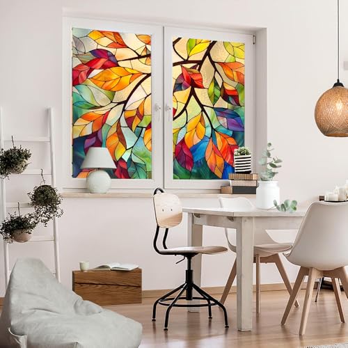 Vinilo Decorativo de Vidrio Moderno 17.7x23.6 pulg x 2 pcs miniatura 5