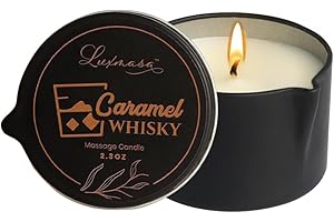 Soybean Wax Warming Massage Candle: Stress Relief & Skin Hydration Essential