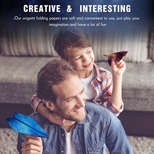 150 Sheets Double Sided Origami Paper Kit 6 X 6 Inch Beautiful Sky Scrapbook Paper Galaxy Outer Space Star Pattern Paper Easy Folding For Arts Crafts School Kids Teachers, 36 Designs (Vivid Style) #TOP4