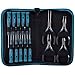Delcast SPK-1004 Phillips, Slotted, Torx Precision Screwdrivers and Pliers Tool Kit (14 Piece)