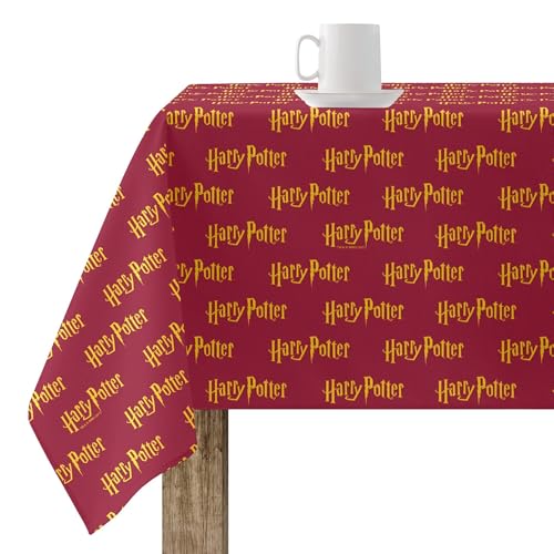 Nappe résinée Harry Potter Basic 5 ronde antitache rouge pour table - 2