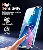 Qasyfanc Magnetic for iPhone 13 iPhone 14 Case with 2 Tempered Glass Screen Protector, Compatible with MagSafe, [Anti-Yellowing] Shockproof Protection Phone Case， Clear - Image 7