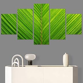 SIGNWIN 5 Panel Canvas Wall Art Modern Art...