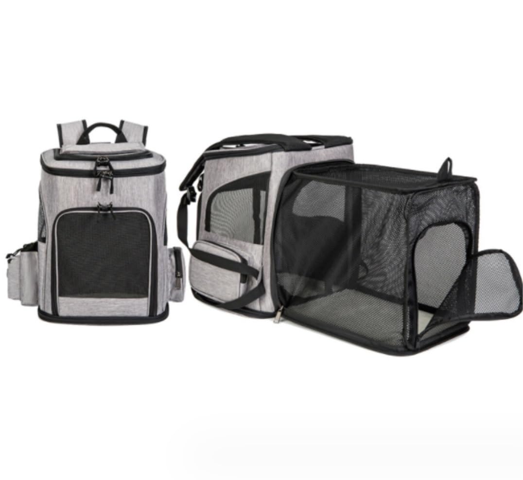 Rucksack Haustiertrage-Rucksack Für Große Kleine Katzen Und Hunde, Welpen. Sty Verfügt Über Eine Katzen- Hundetasche Auf Der Rückseite Haustier