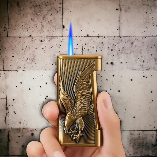 Encendedor VOGEERA Águila Resistente al Viento Dorado miniatura 4