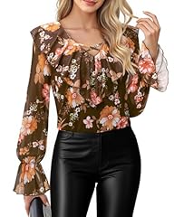 Floral Brown