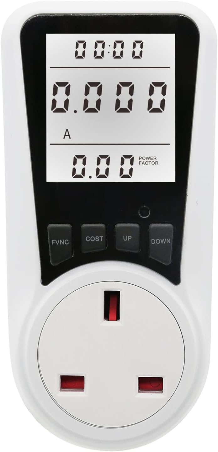 Home Smart Ammeter Electricity Usage Monitors Energy Power Consumption