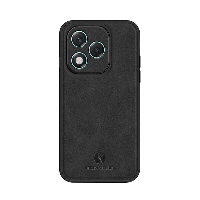 Case Compatible with Honor 400 lite, Compatible with Honor 400 lite Matte Leather Phone Case Black. Black Compatible with Honor 400 lite