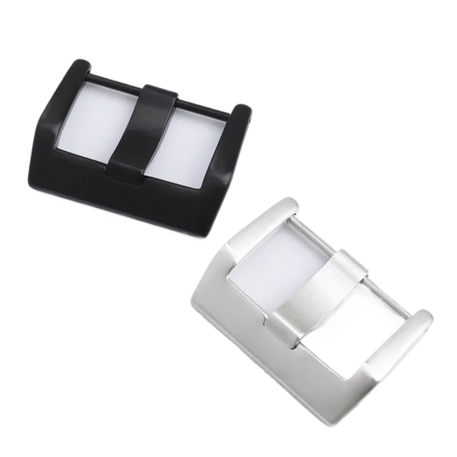 yingyingjia Cinturino In Pelle Di Vitello 24 Mm Compatibile Con BR01 BR03 Bracciale Cintura Ross Accessori Fibbia In Acciaio