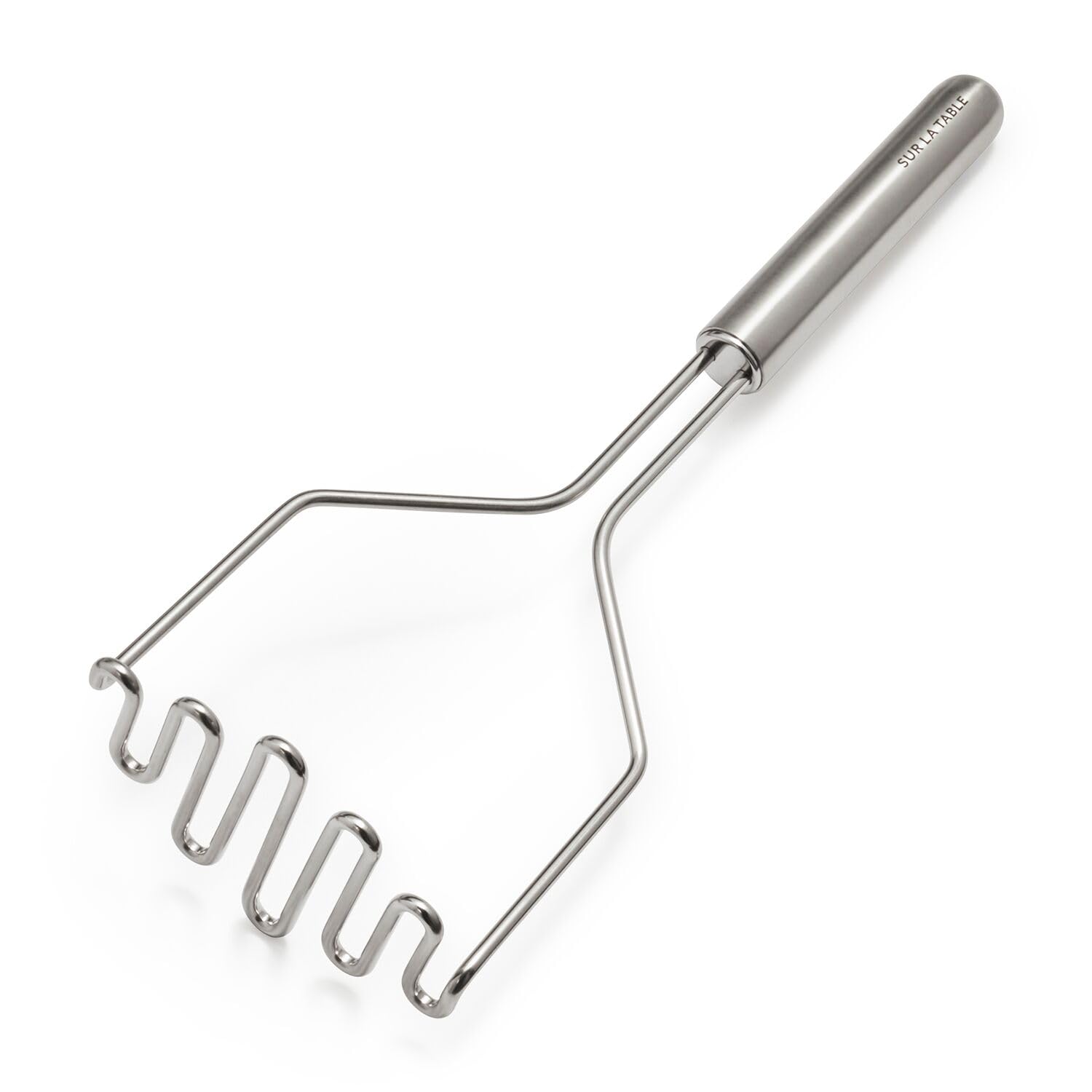 Sur La Table Stainless Steel Potato Masher, Silver