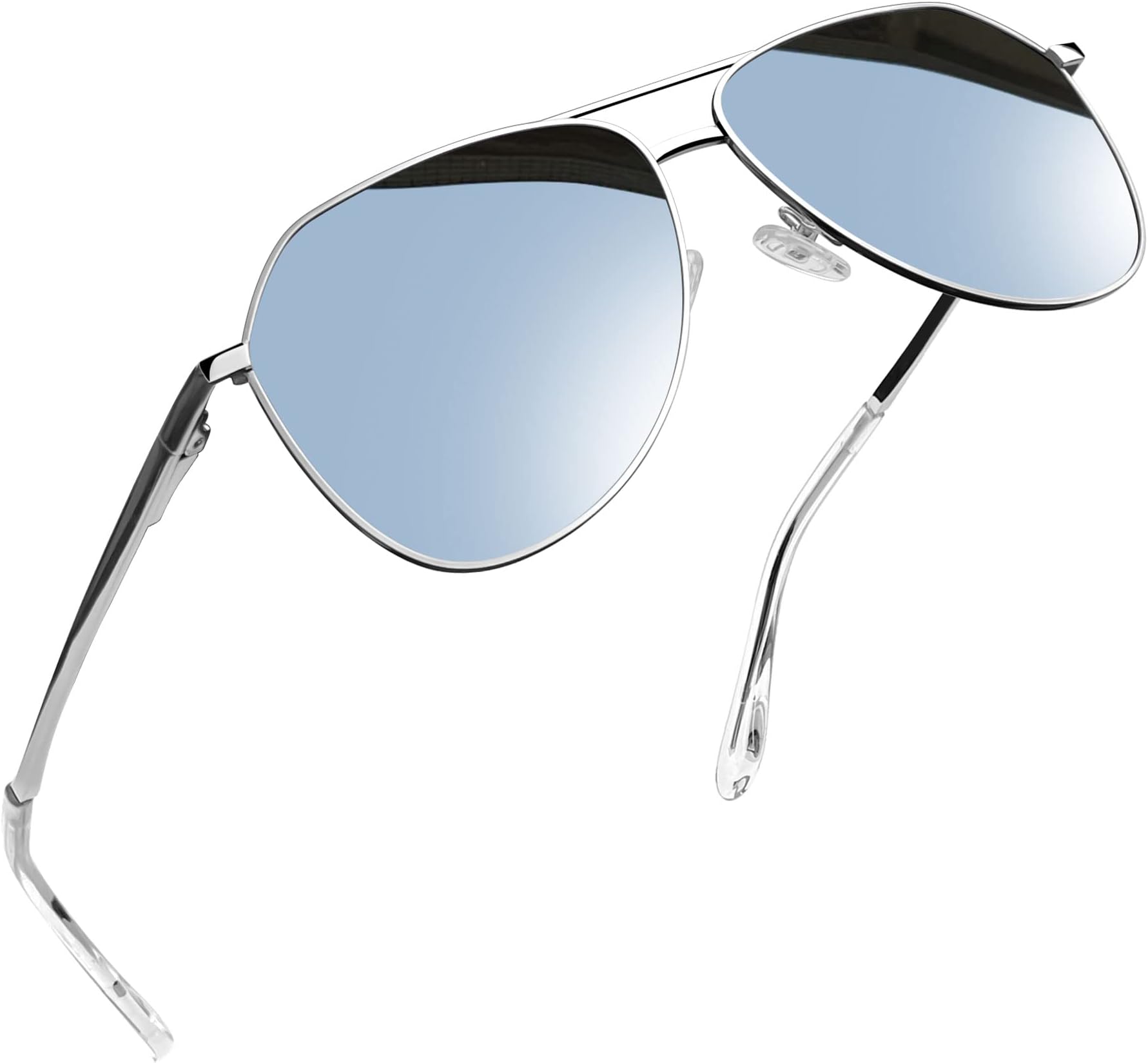 Metal Aviation Sunglasses Double Bridge UV400 Protection