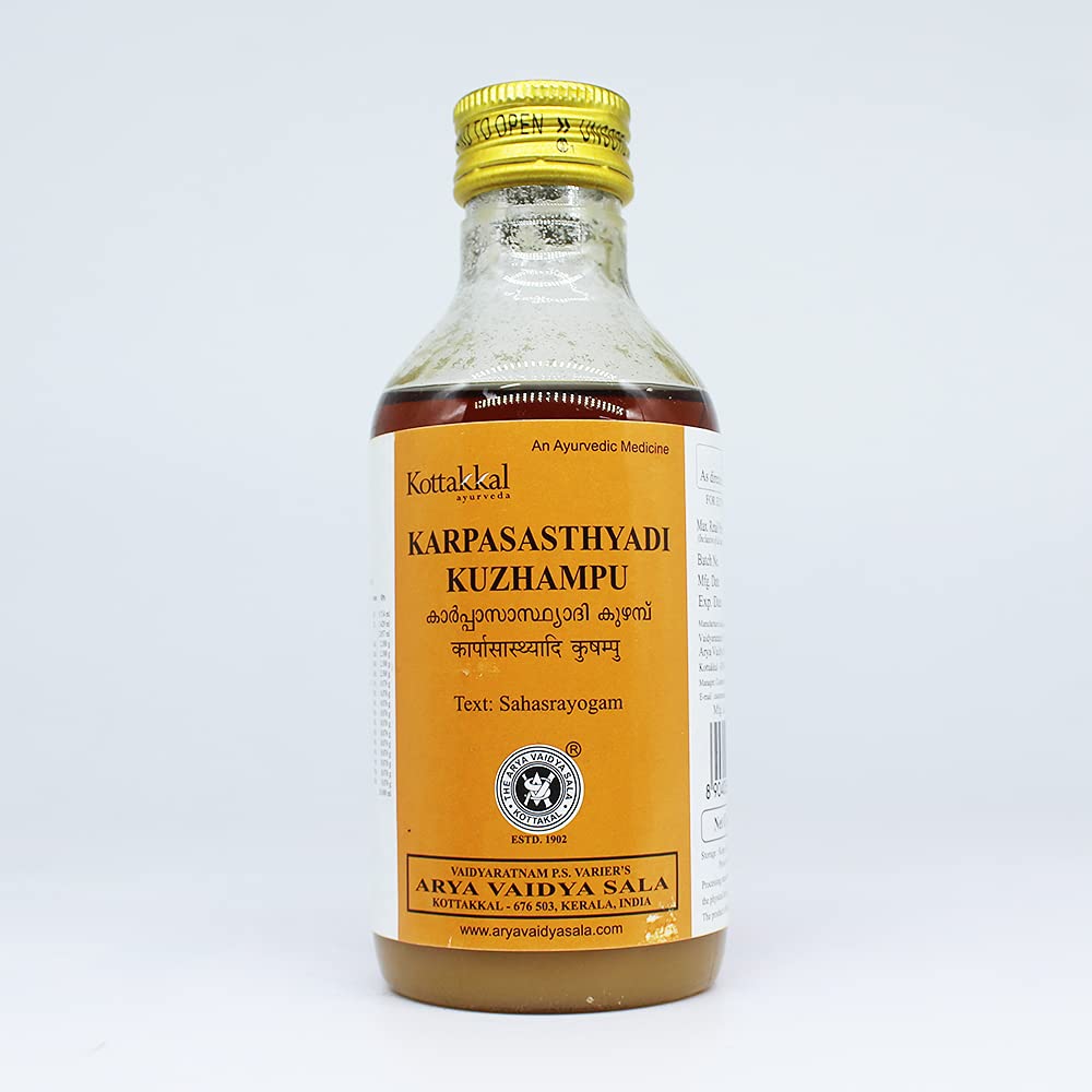 Karpasasthyadi Kuzhampu-200ML, (Pack Of 1), Of Arya Vaidya Sala Kottakkal (B09C89ND6M) Amazon Price History, Amazon Price Tracker