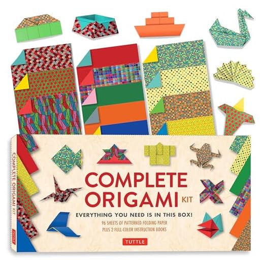 Complete Origami Kit: [Kit with 2 Origami How-to Books, 98 Papers, 30 Projects] This Easy Origami for Beginners Kit is Great for Both Kids and Adults