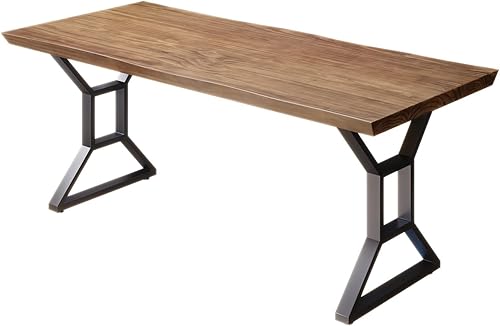 Escritorio de computadora de madera maciza simple y moderno, de 55 pulgadas, grande, largo, para estudio, mesa de comedor para oficina en casa