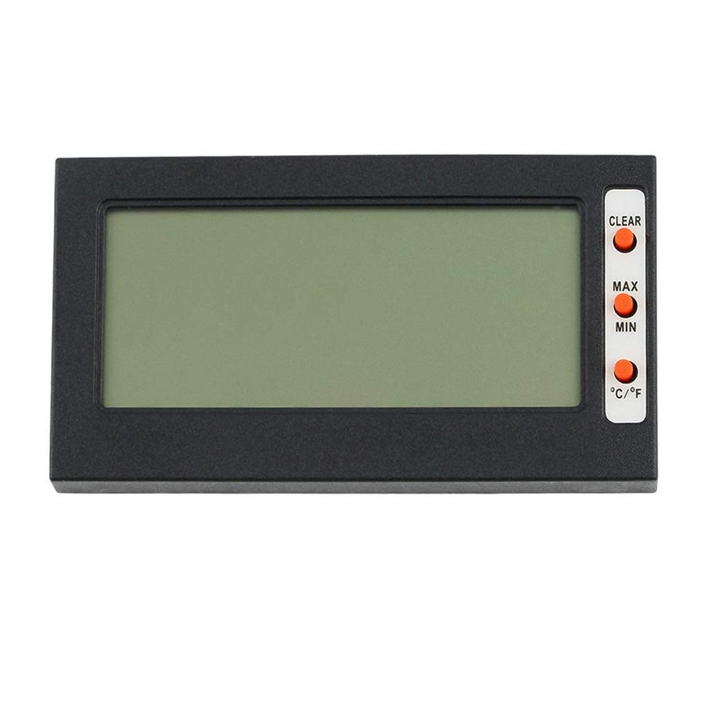 PNAWLLCF-65 cyfrowy termometr LCD miernik higrometru, duży ekran termometr dla zwierząt domowych i higrometr