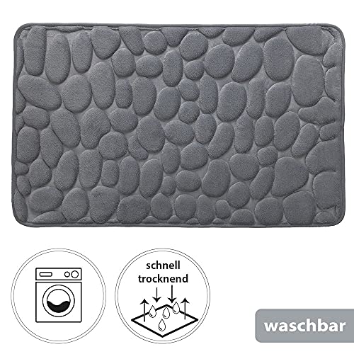 PANA Memoryschaum Badematte in versch. Farben • Badteppich aus weichen Mikrofasern - rutschfest & waschbar… – Bild 6